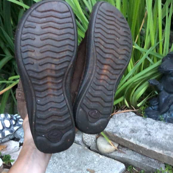 Ugg Boots-Tall Suede Uppers-Chocolate Brown-Sz 5 - Picture 13 of 17